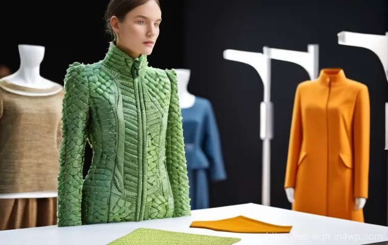 에코 프렌들리 패션의 가치 - **Prompt 1: The Joy of Discovering Sustainable Style**
    "A vibrant and stylish young woman (20s) ...